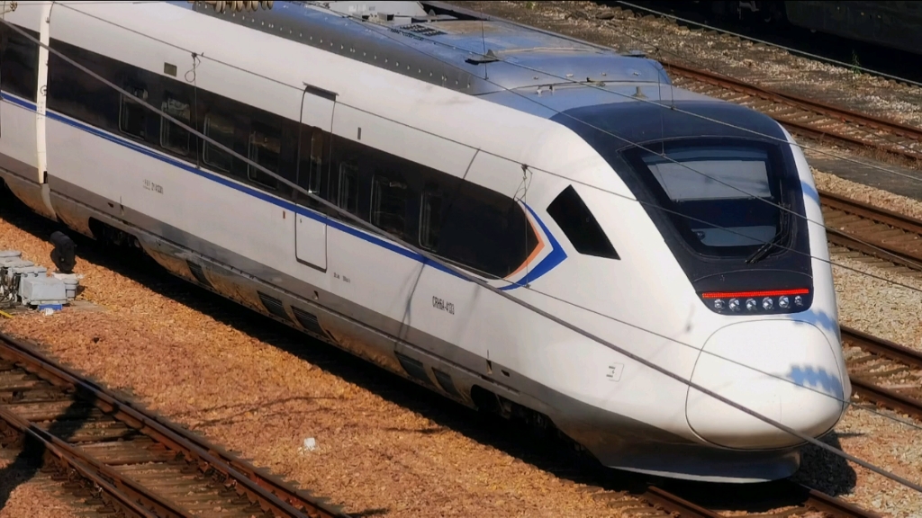 【6a重回广深线】crh6a担当广深城际列车通过彩虹桥
