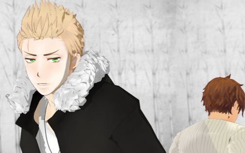 【APH/MMD】亲分与荷哥的甜甜圈洞哔哩哔哩bilibili