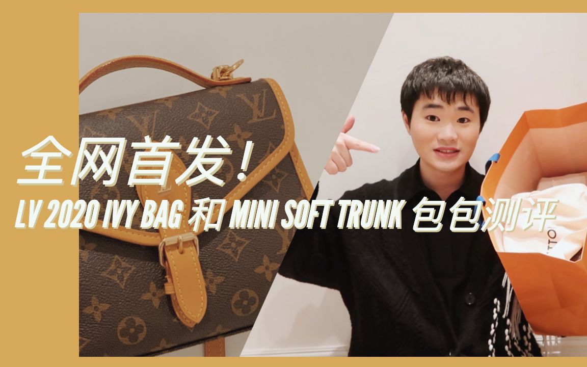 【全网首发】 LV 2020秀款 IVY 和 MINI SOFT TRUNK 包包测评哔哩哔哩bilibili