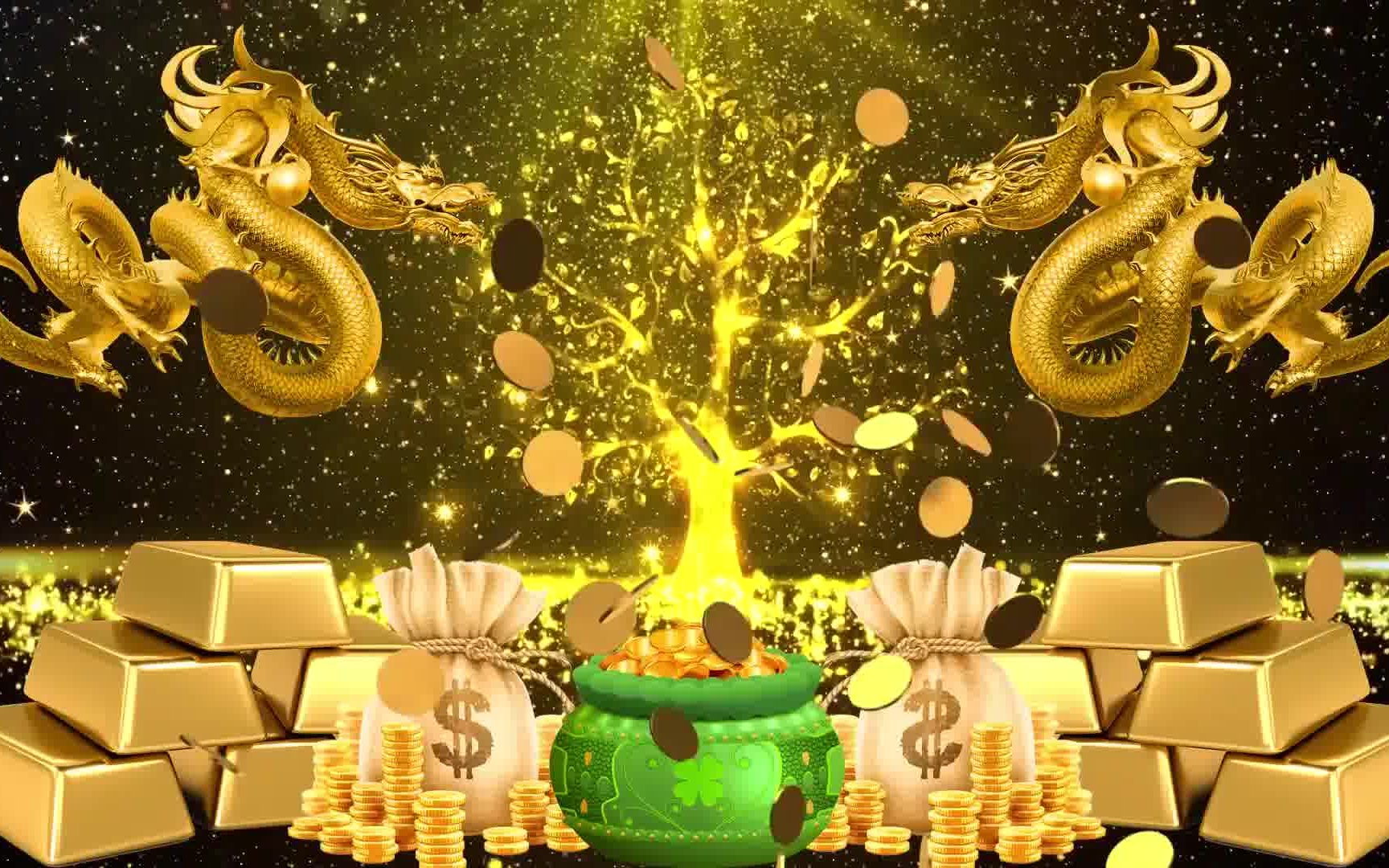 新年 招财音乐一听就财运滚滚来 _财源广进__八方来财__财运能量冥想