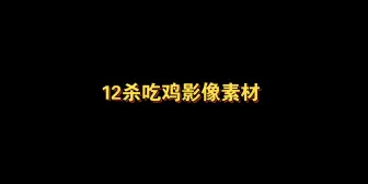 Download Video: 12杀吃鸡？简简单单哎