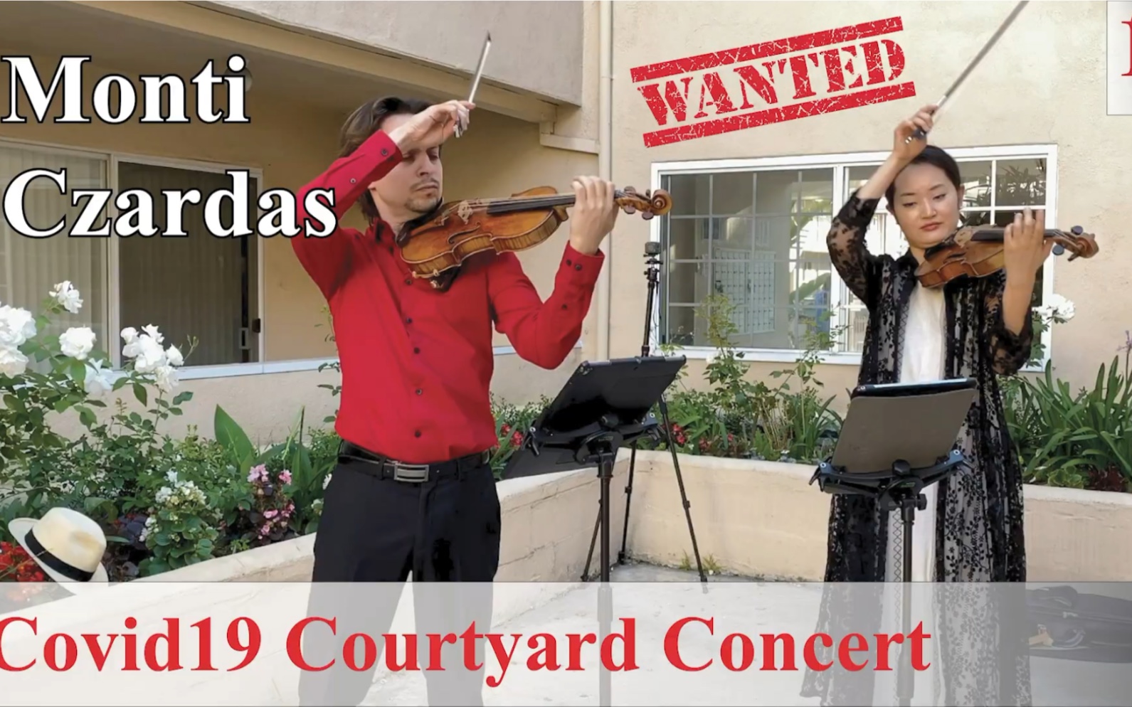 [图]庭院音乐会: 蒙蒂-查尔达什舞曲 & 小提琴 二重奏 Courtyard Concert #6: Monti: Czardas-Violin/YuEun Kim