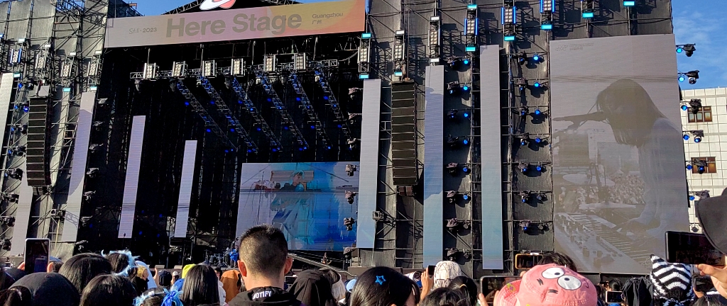 doudou乐队草莓音乐节小片段