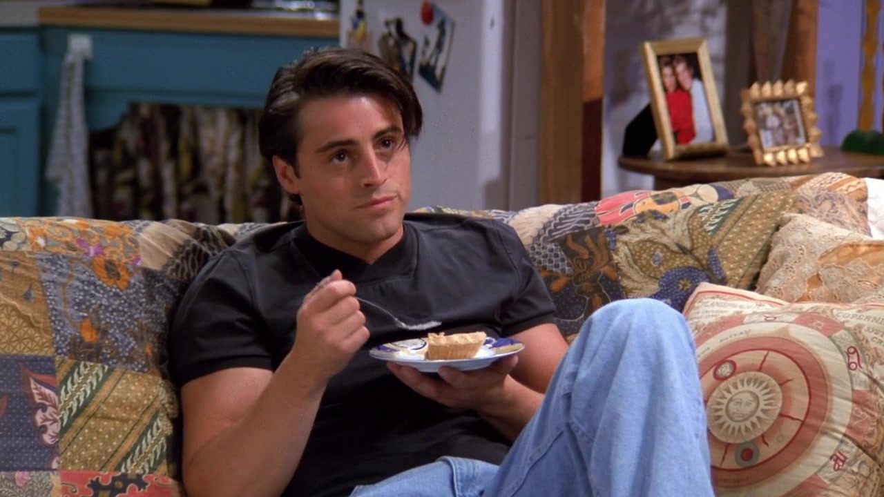 【老友记】乔伊不停地吃吃喝喝第一弹_哔哩哔哩_bilibili