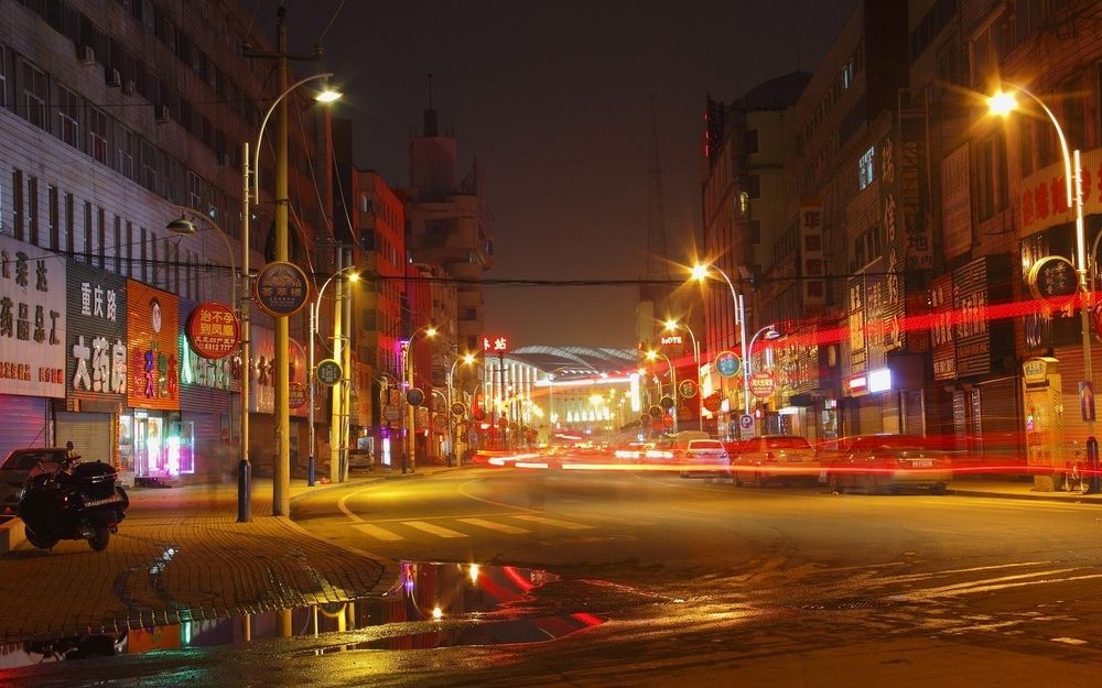 熙街夜晚的片刻_哔哩哔哩 (゜-゜)つロ 干杯~-bilibili