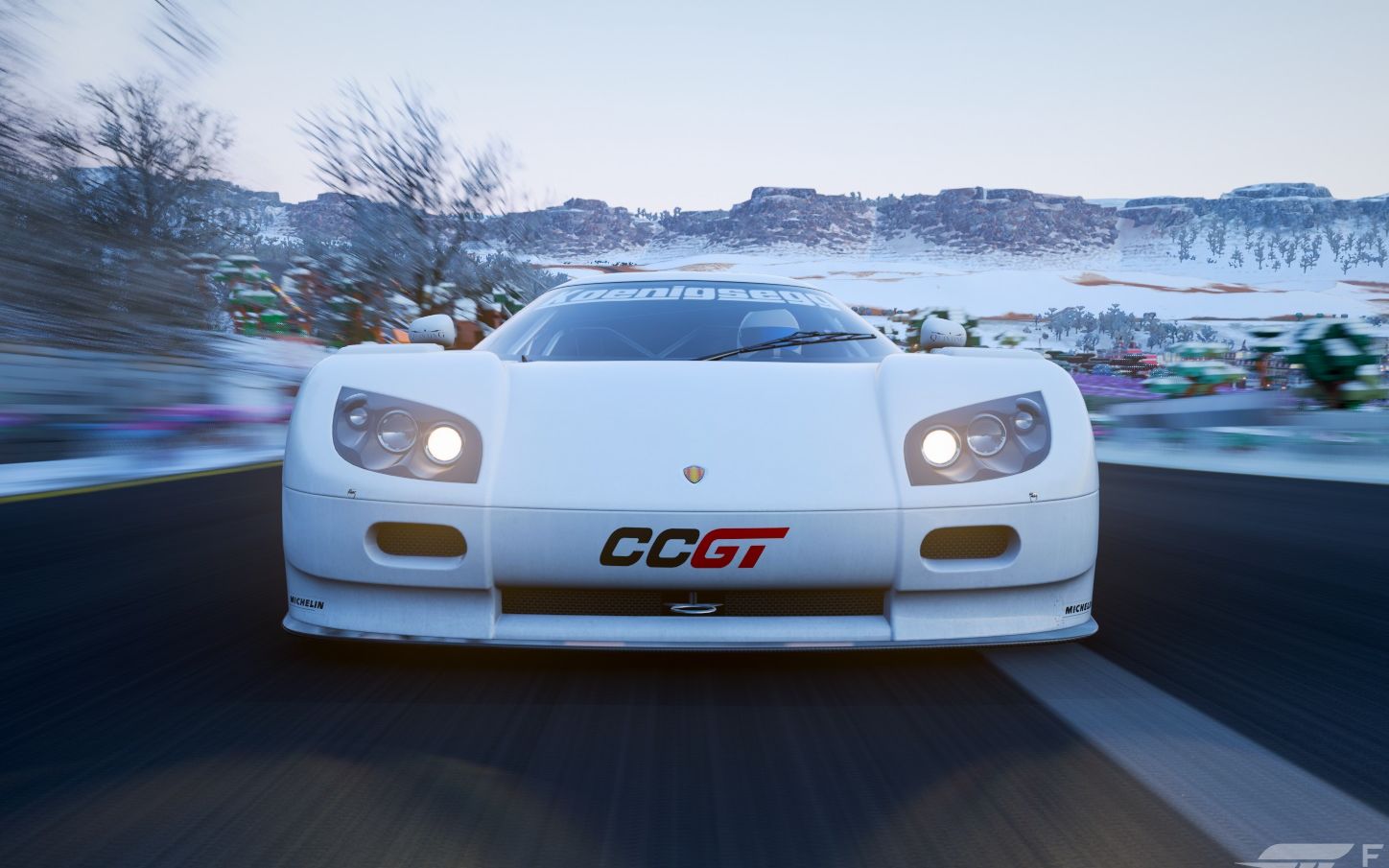 极限竞速地平线4 塑胶花环道49.80秒(s2级 柯尼塞格ccgt)