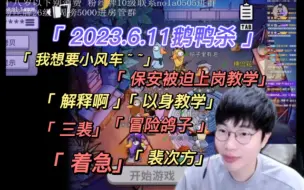 Download Video: 【刘小怂】2023.6.11鹅鸭杀/“我想要小风车～”/解释啊/三裴/着急/以身教学局/保安被迫上岗/止苦冒险鸽子/裴次方