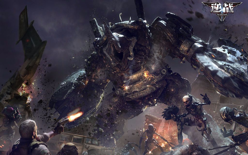 逆战 机甲保卫战满星连杀