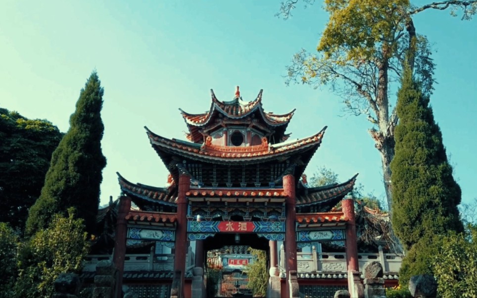 dji灵眸手持云台御air拍摄景东文庙