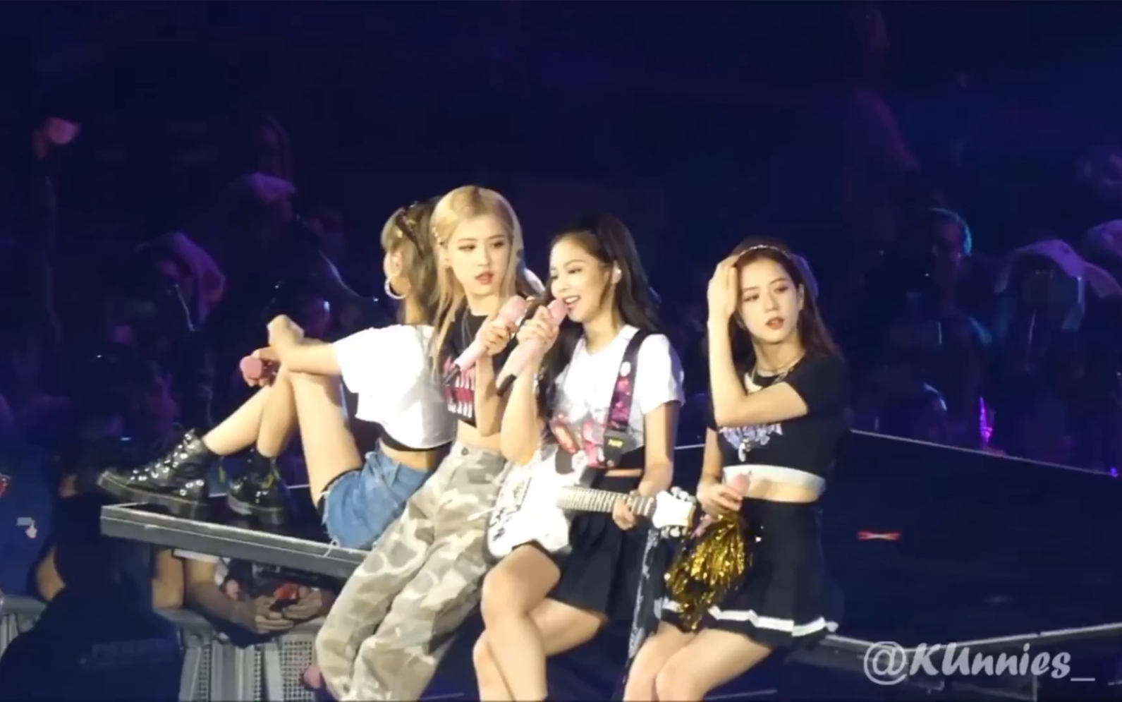 blackpinkhopenot清唱巴塞罗那190528