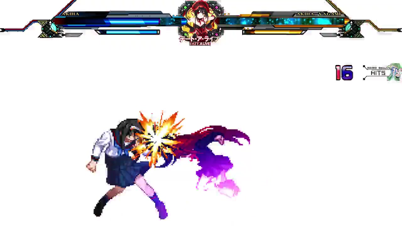 【mugen】秋叶vs八神秋叶