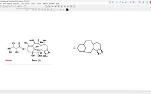 Descargar video: Chemdraw画Taxol，谁是手速王？