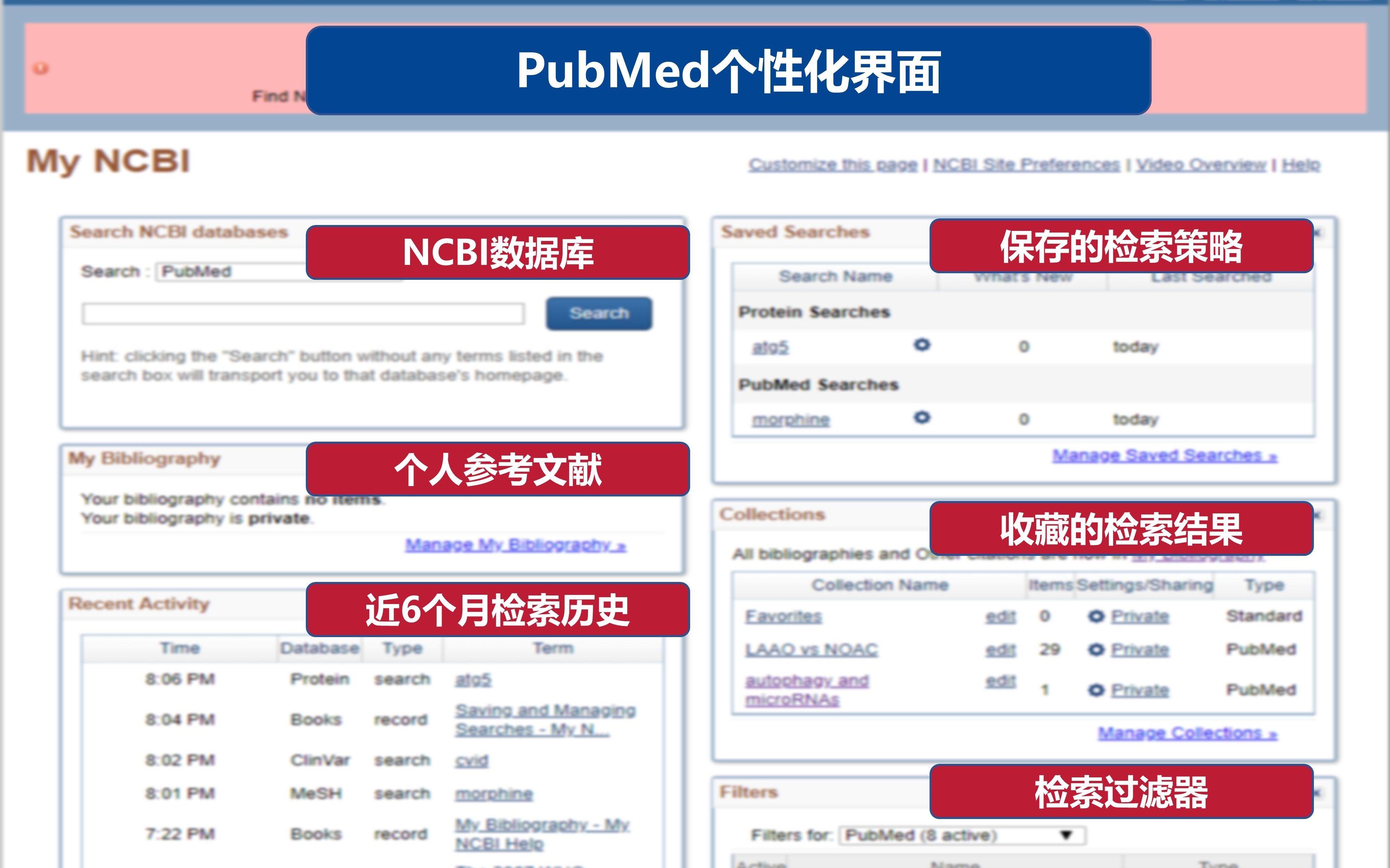 pubmed数据库的几个好用的个性化功能哔哩哔哩bilibili