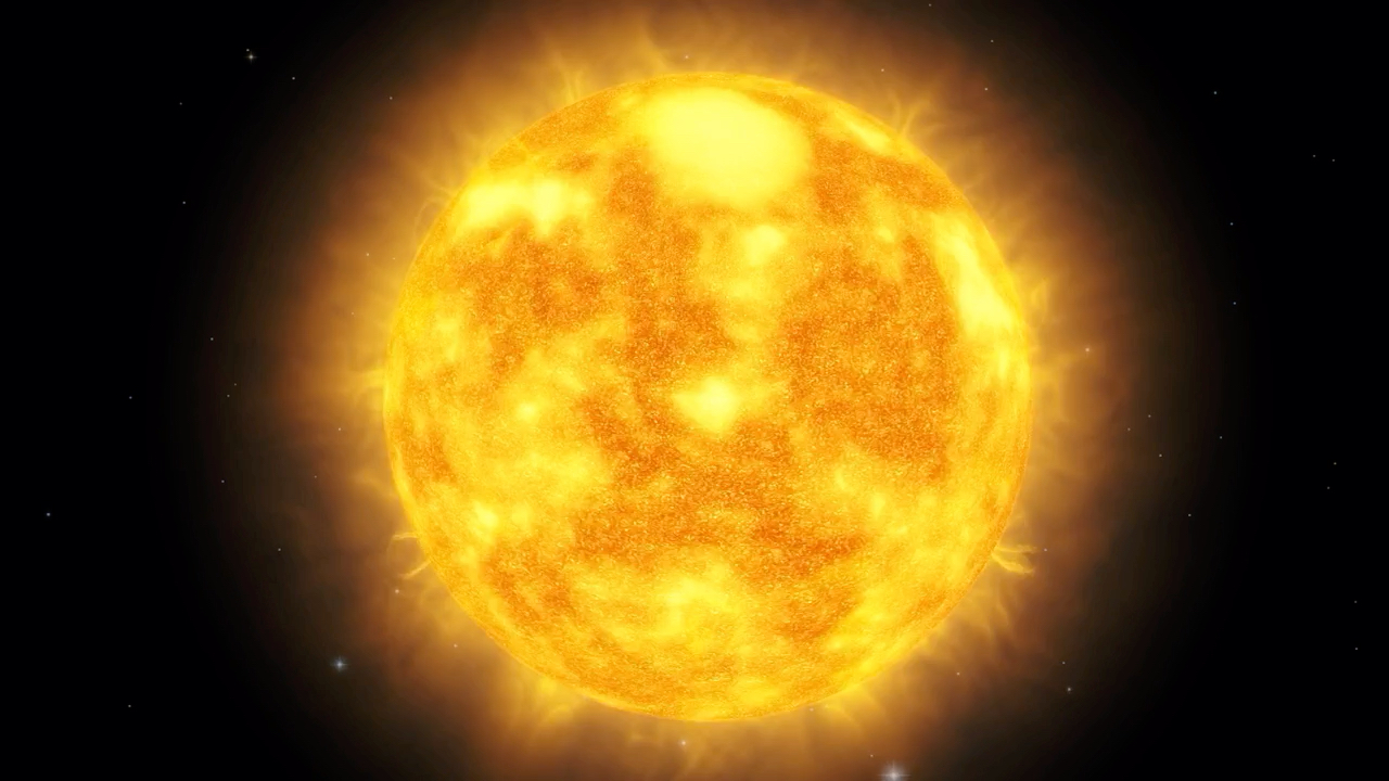 太阳是一个由难以想象的高温等离子体组成的巨大球体,他的表面什么