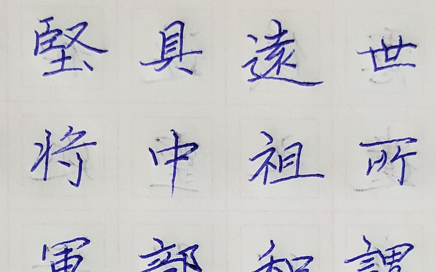 ziyoou圆珠笔练字600天张黑女墓志02