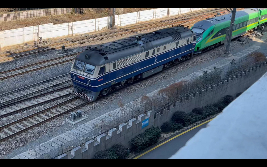 寧東df11 0410帶立及甬控制車回寧西(內含5033)