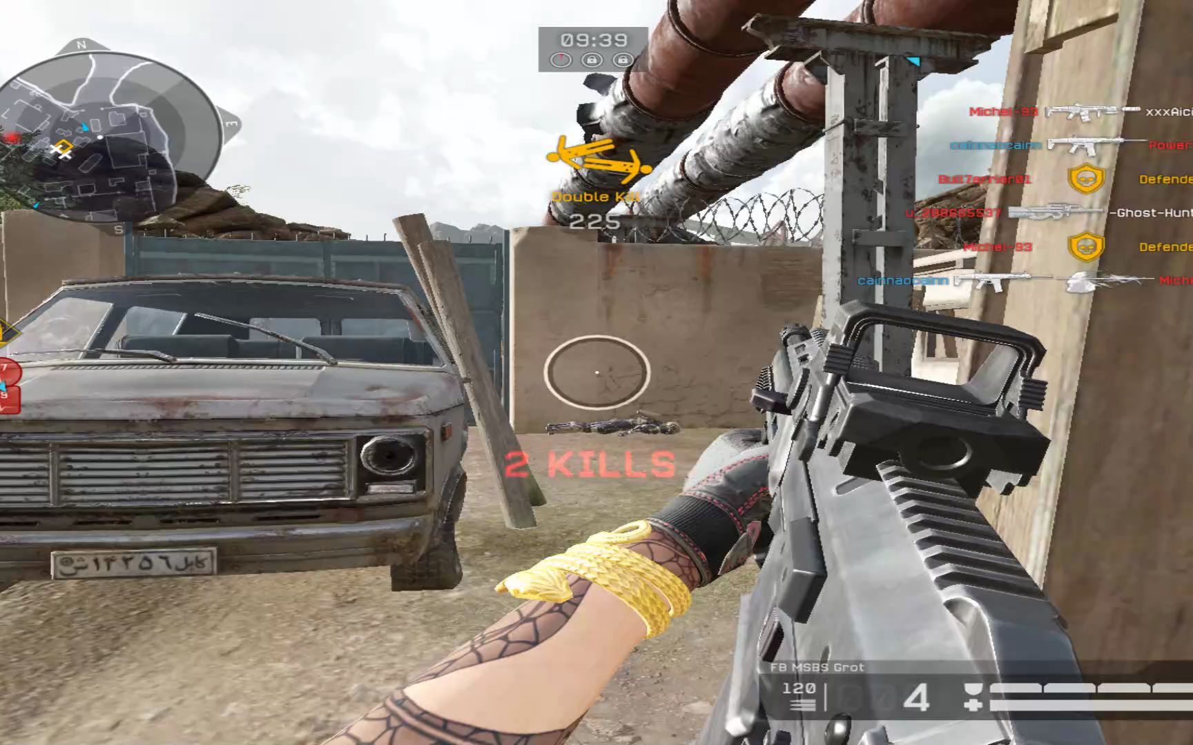 【战争前线】新枪msbs grot试玩_哔哩哔哩bilibili_战争前线_第一视角