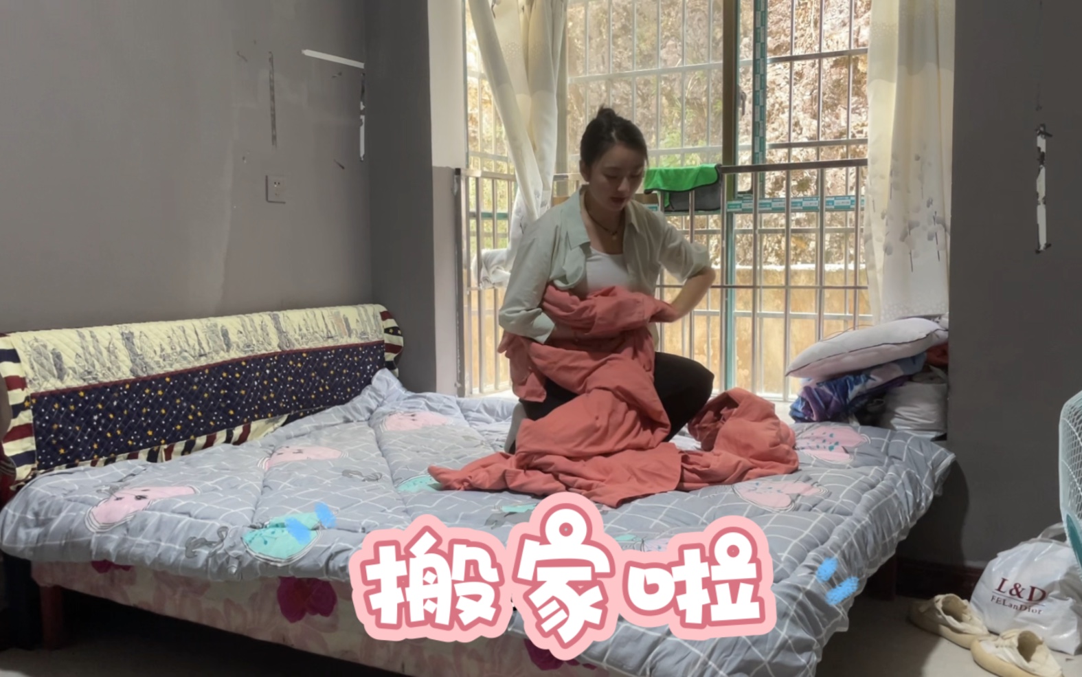 美婷搬新家了,接上开心果,新的生活开始哔哩哔哩bilibili