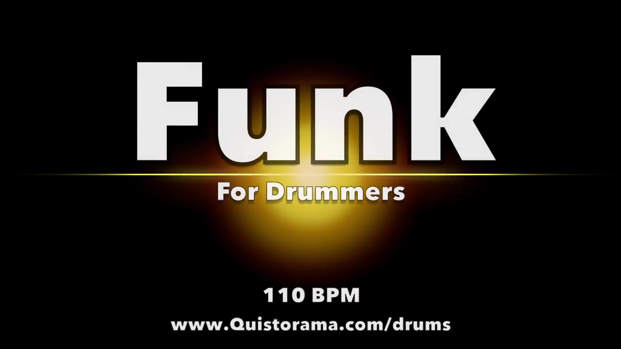 【即兴伴奏】funk backing track jam for drummers 