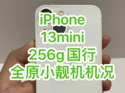 Télécharger la video: iPhone13mini256g国行全原小靓机机况