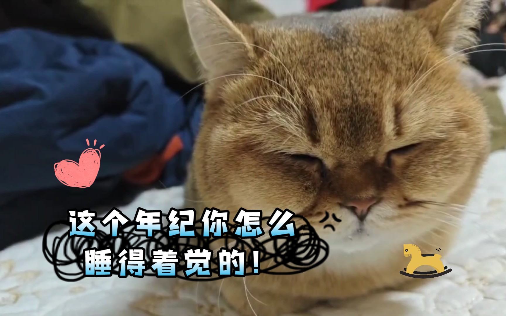 这个年纪你怎么睡得着觉的!