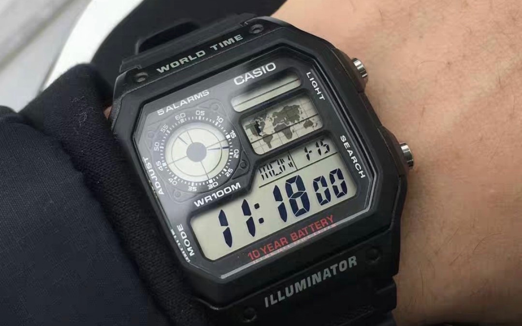 活动作品卡西欧ae1200wh手表不客观真体验