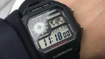 卡西欧AE-1200WH手表 不客观，真体验