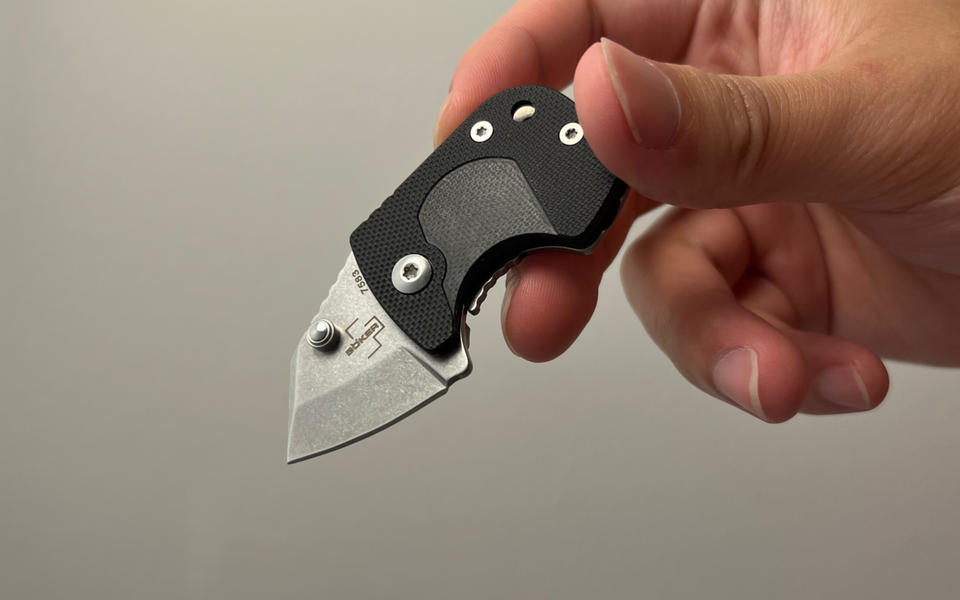 【开箱】博克 boker plus clb dw-1 迷你折刀_哔哩哔哩_bilibili