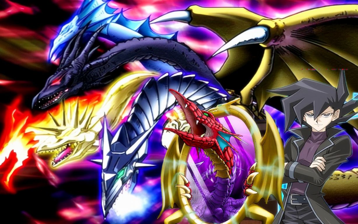 《游戏王:决斗链接》万丈目准vs决斗王武藤游戏,龙之镜融合召唤5000攻