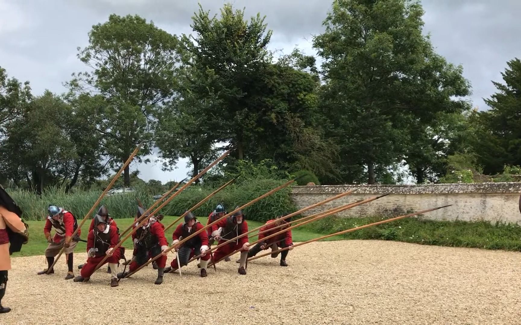 17世纪英国内战中的长矛兵