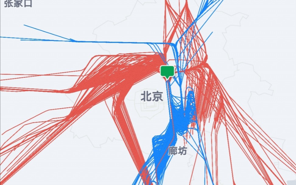 首都机场航班进出港流量_哔哩哔哩_bilibili