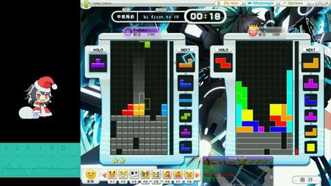 Tetris Online Poland（TOP）｜與韓國高手YGG 基戰3分鐘-哔哩哔哩