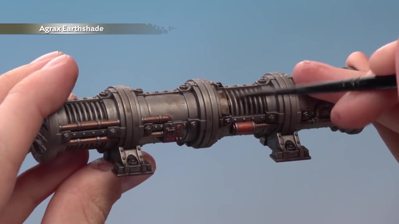 [战锤涂装] 等离子导管的金属部份(thermic plasma conduits - metal)