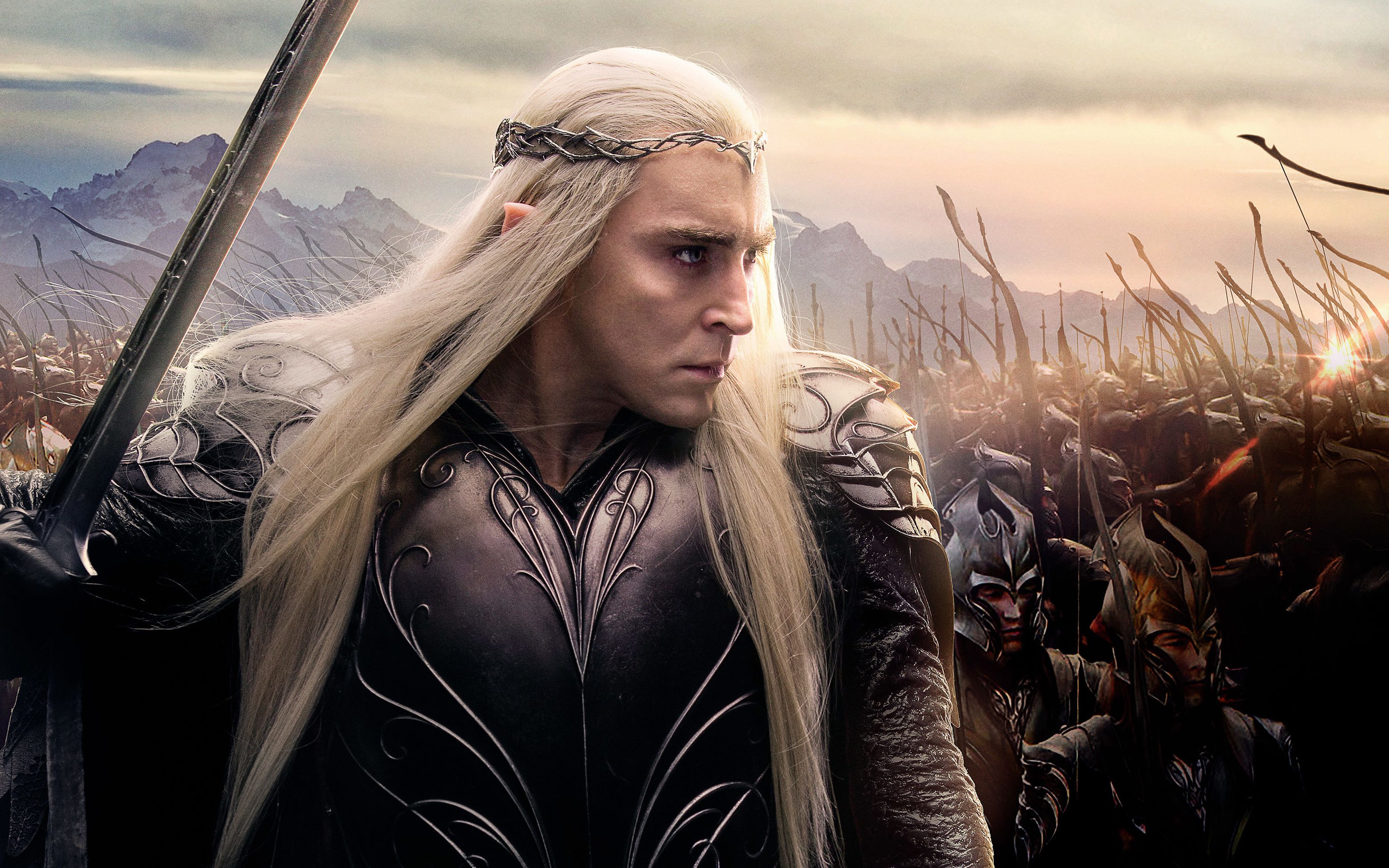 霍比特人3:五军之战经典战争大场面