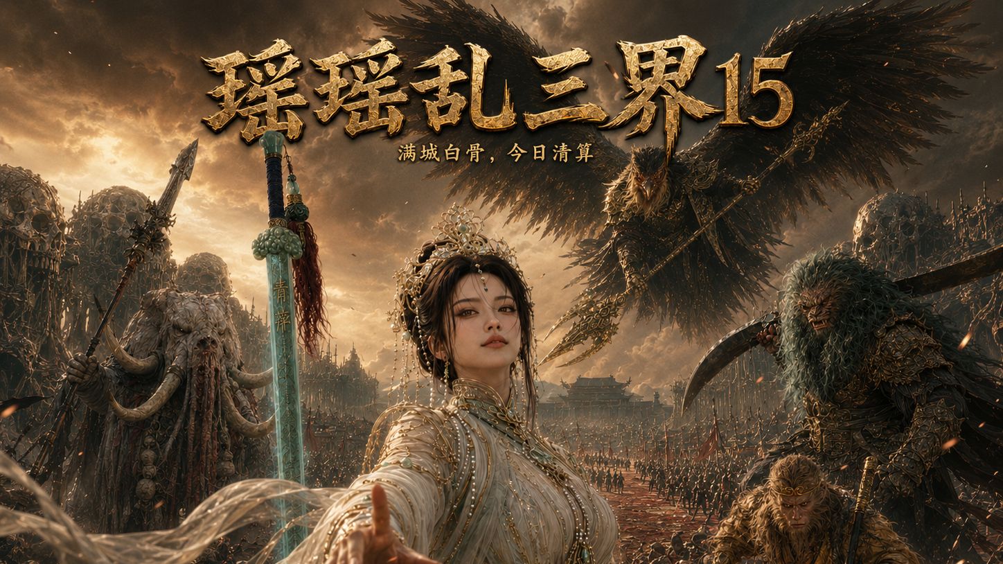 狮驼岭三魔围杀悟空！青萍天降，瑶瑶乱入！