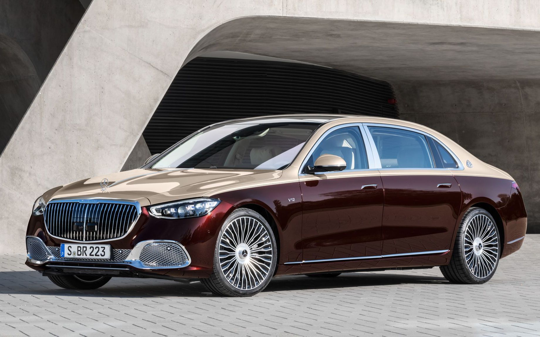 2022 梅赛德斯 maybach s v12 精美细节