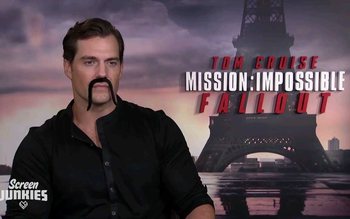 【采访】《碟中谍6》亨利卡维尔的胡子