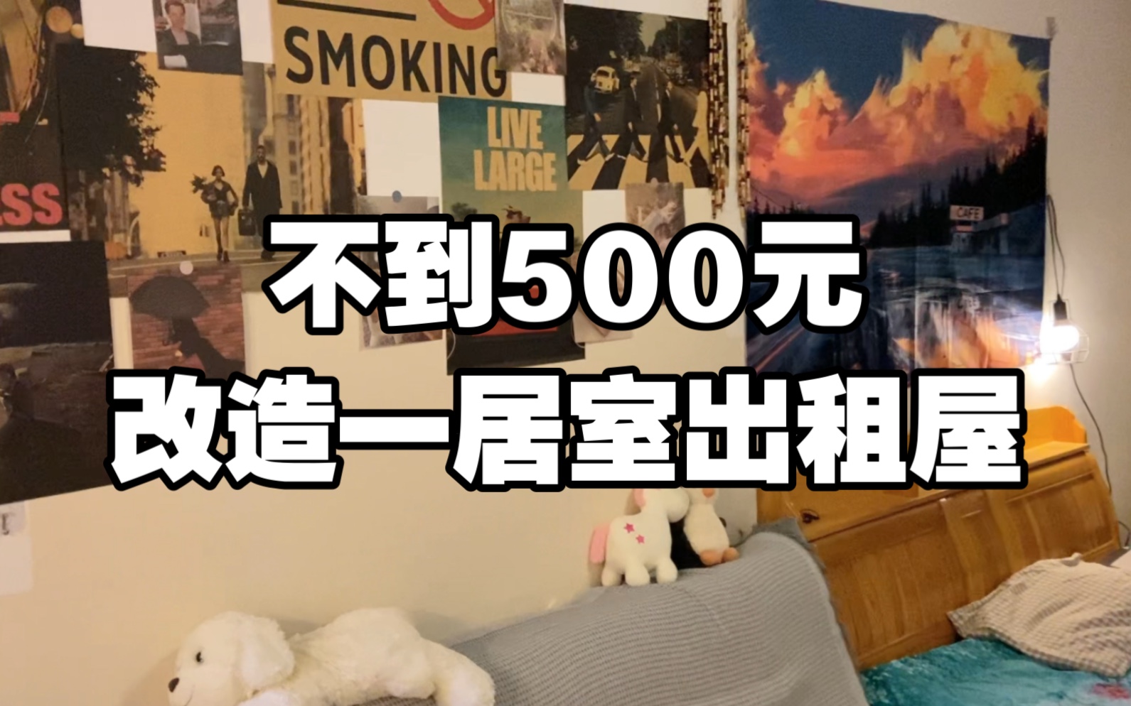 花500元改造的出租屋,这些实用小物件值得分享!哔哩哔哩bilibili