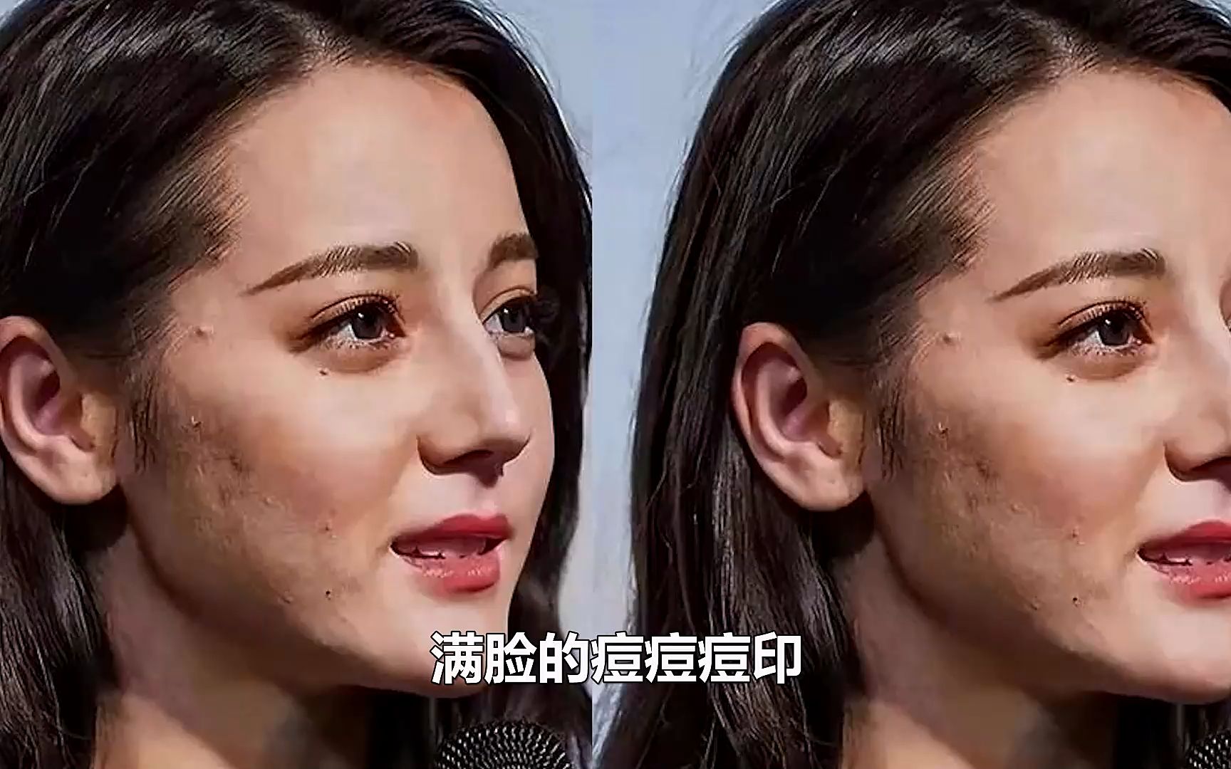 卸妆后认不出的女星,热巴失去女神滤镜,江疏影憔悴双眼无神