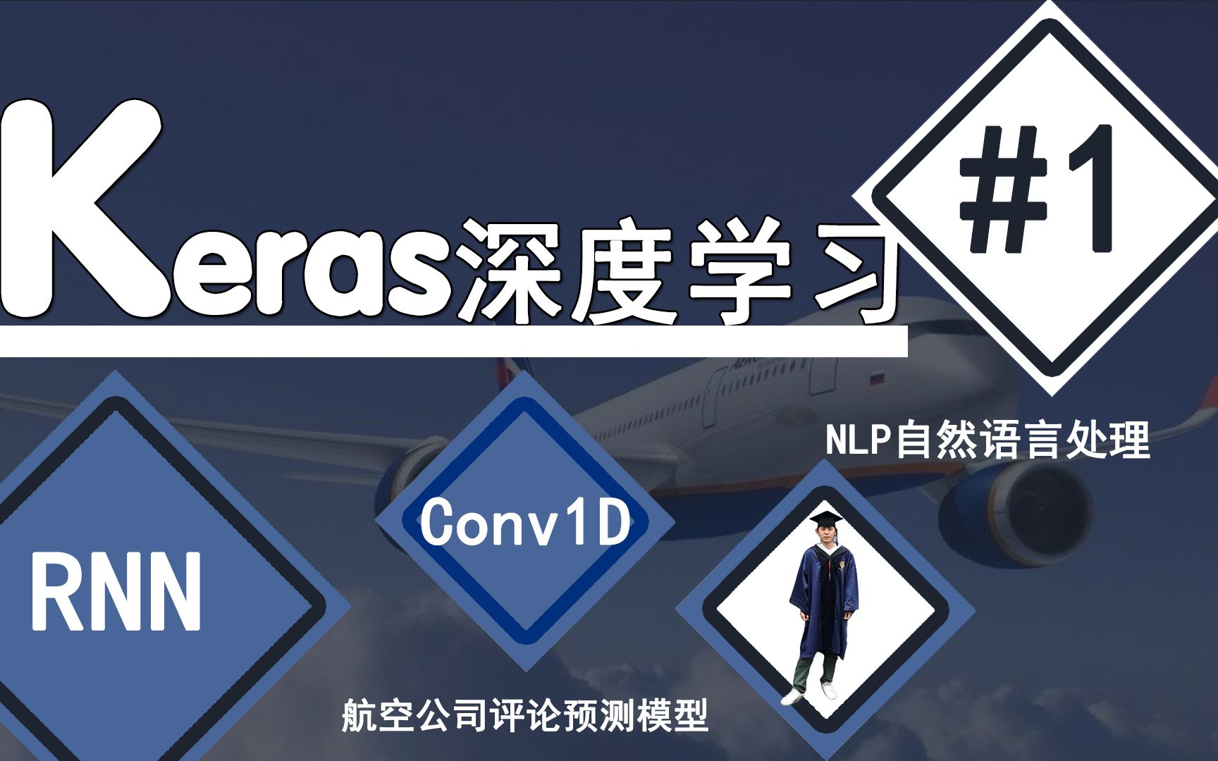 一维卷积Conv1D #1文本预处理【Keras 深度学习】航空公司评价预测哔哩哔哩bilibili