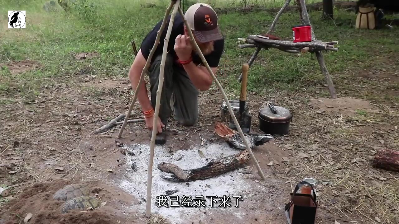 08八哥打野无补给野外生存30天之8找到了响尾蛇和负鼠2