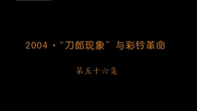 [图]刀郎  2004央视《岁月留声》栏目《刀郎现象与彩铃革命》