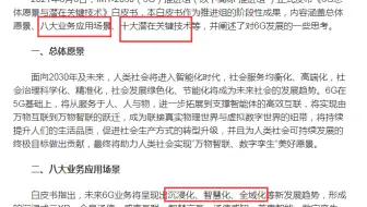 常识判断：6G总体愿景与潜在关键技术白皮书--要点识记