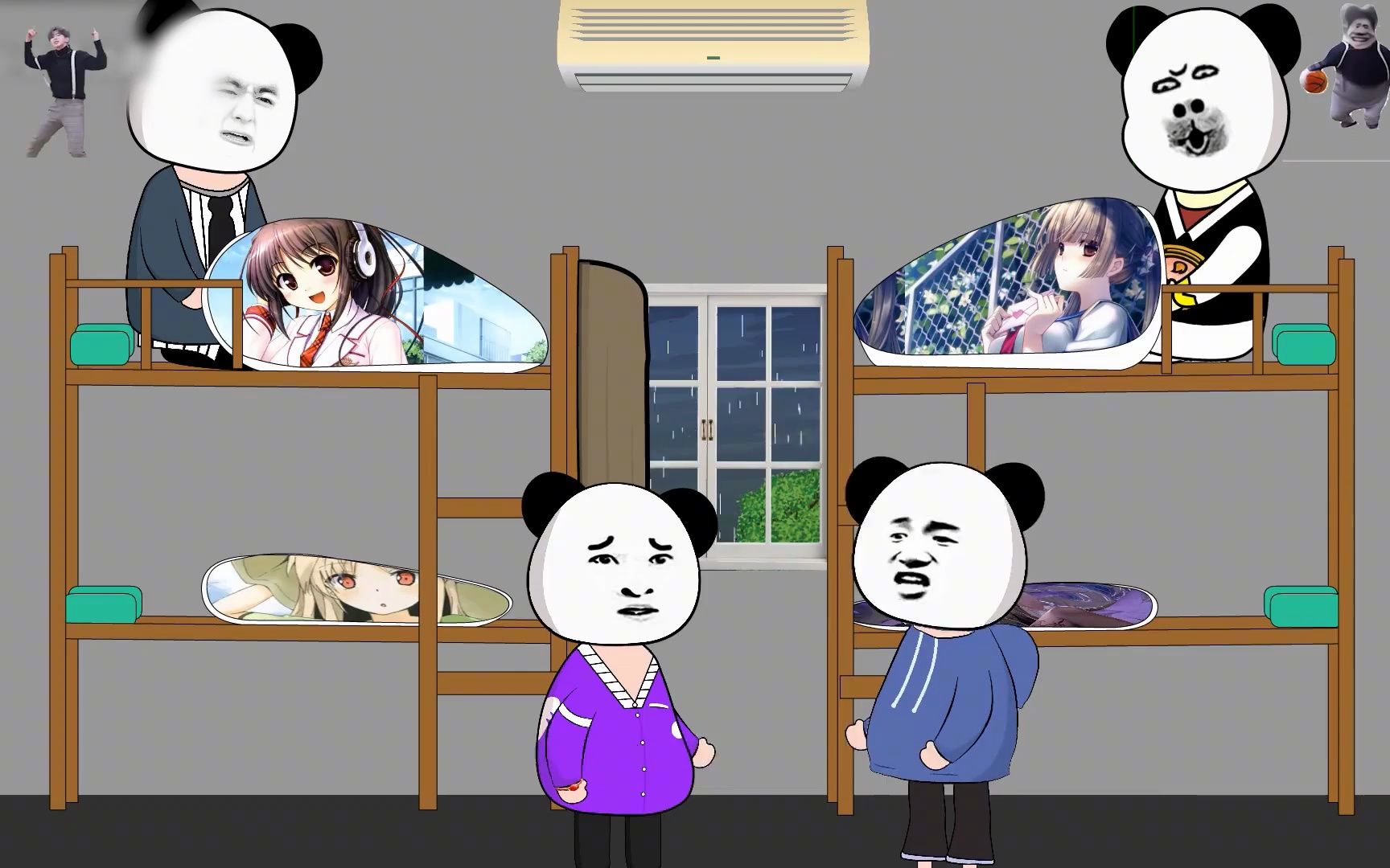 沙雕动画【规则怪谈】——宿舍疑云,外卖疑云,背带裤疑云