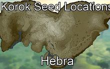 [塞尔达]900个呀哈哈yahaha种子收集导航Korok Seed Guide——12,Hebra哔哩哔哩bilibili