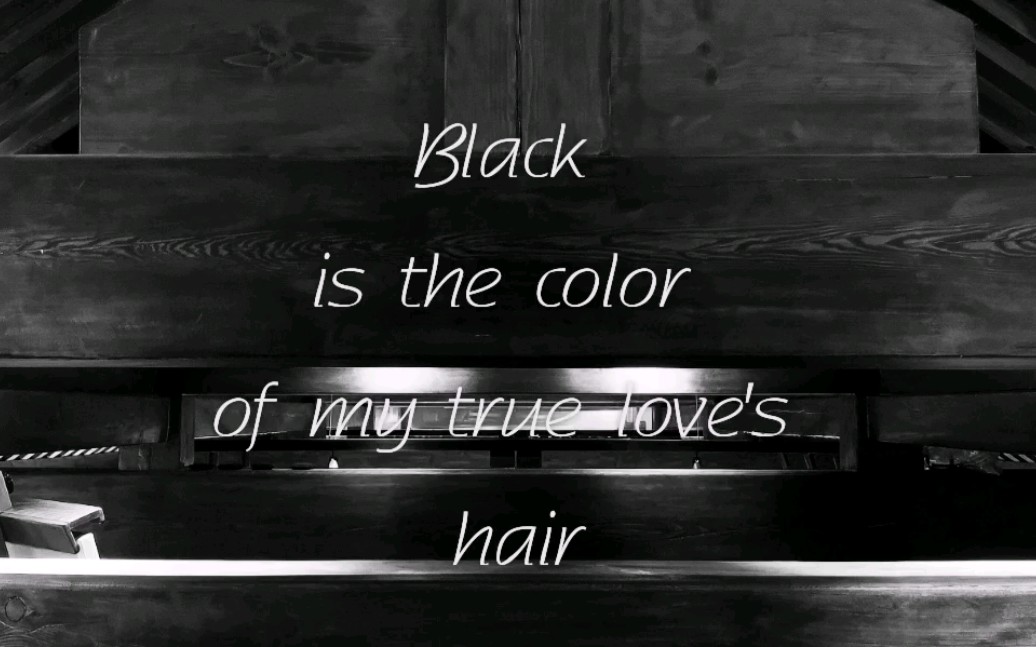 [图]拾院 · Black is the Color of True Love's Hair, Music by Nina Simone