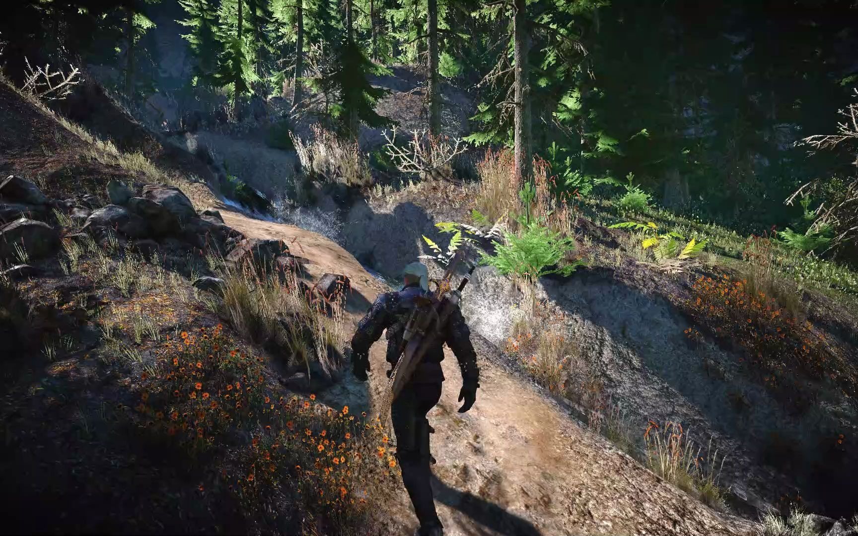 巫师3画质整合预告38k极致渲染下的凯尔莫罕