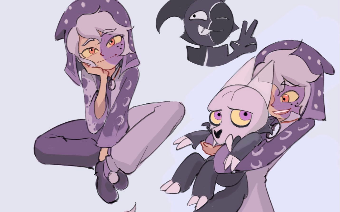 【toh】猫头鹰魔法社 主luz与eda 师生二人的视角 toh全家的amv