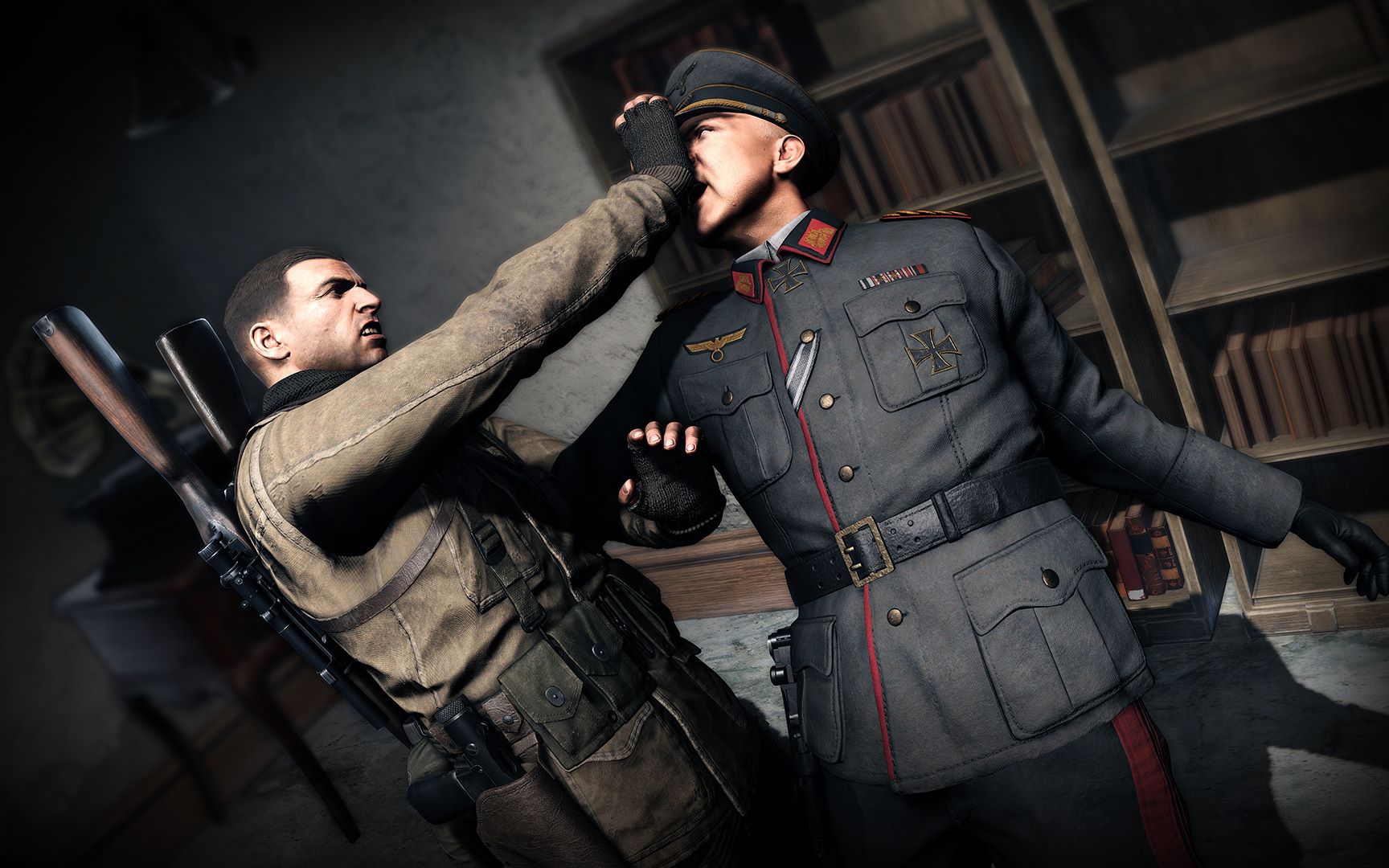 狙击精英4 进阶难度 造船厂 潜行通关  正向路线更新打法学以致用