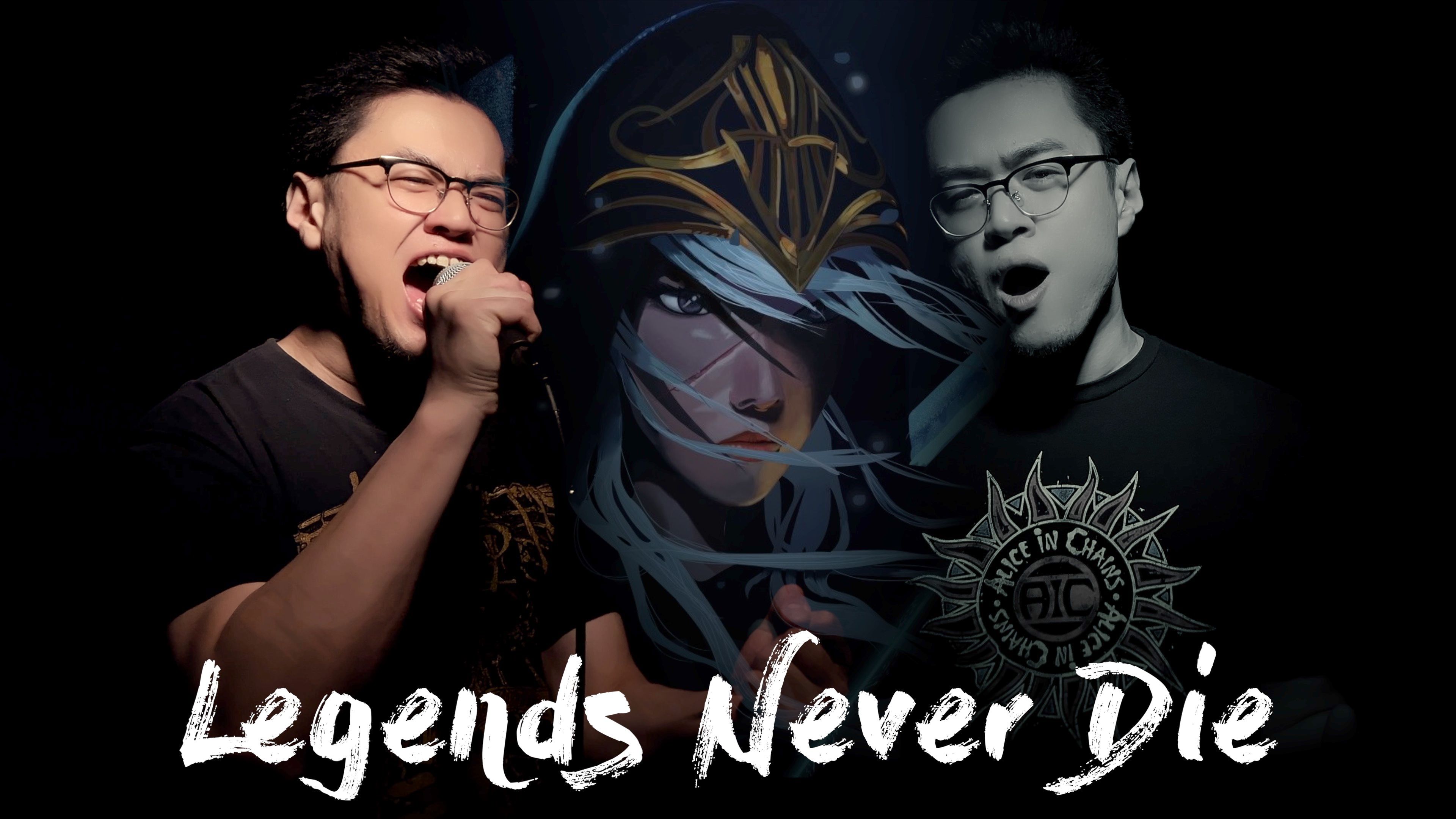 [图]传奇永不熄！英雄联盟经典战歌炸裂翻唱《Legends Never Die》